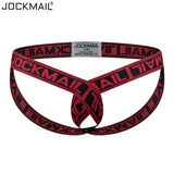 JOCKMAIL Cockstraps Men's Underwear Sexy Briefs Thong Jockstrap Pouch Cuecas Man Panties Thongs Underpants Gay Slip Homme Srting