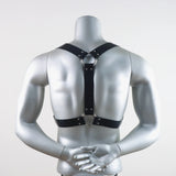 Punk Women Waist Belts PU Leather Fashion Body Chain Belt Circle Rave Accessories Belt Adjustable Gothic