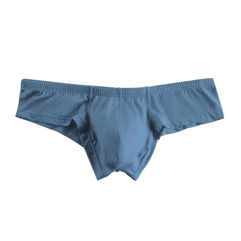 Simple, solid color men's underwear Modal men's briefs low waist, breathable briefs trendy men's AD325
