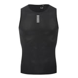 YKYWBIKE Men's Bicycle Vests Sleeveless Quick Dry Cycling Undershirt MTB Bike Base Layer Compression Bicycle Sport Jersey