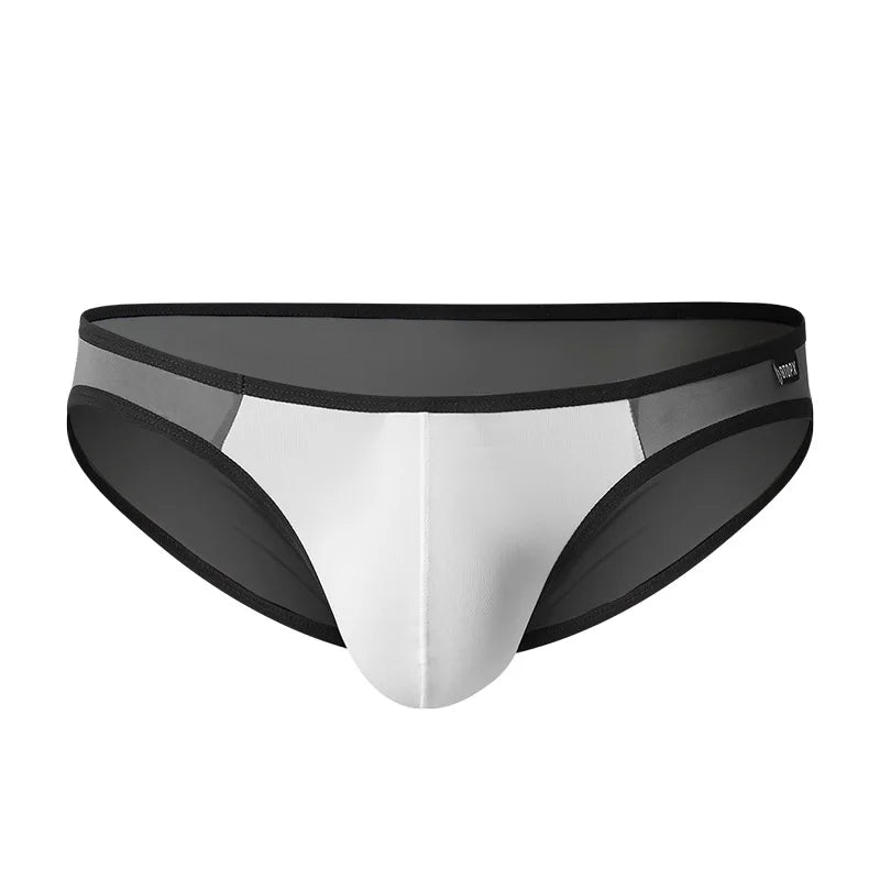 GTOPX MAN men's summer ice silk thin underwear, cross-border delivery of low-rise sports briefs GT271