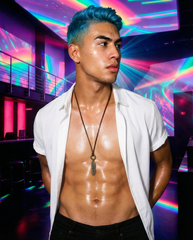 Men's Plus Size Casual Short Sleeve Button Down Shirt