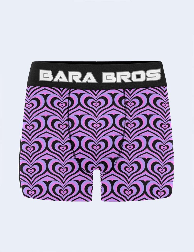 Abstract Heart Pattern Men's Boxer Briefs - Bara Bros Main image