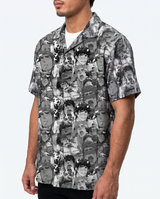 All Over Ahegao Bara Art Anime Hawaiian Shirt
