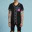 Bara Bros 69 Black Baseball Jersey for Men - Bara Bros