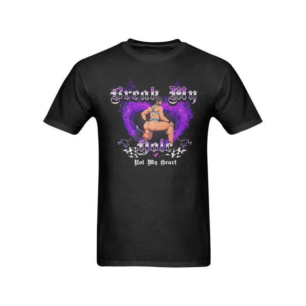 Break My Hole Not My Heart Men's T-Shirt - Bara Bros