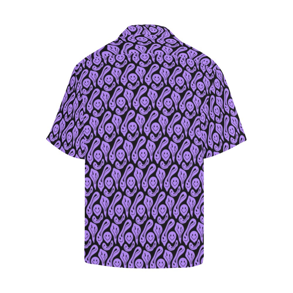 Cartoon Trippy Pattern Hawaiian Shirt