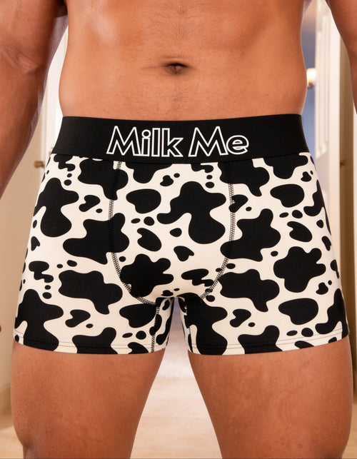 Sexy Cow Print  Underwear Men's Boxer Briefs