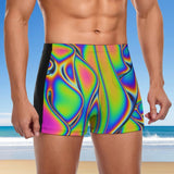 Heatwave Rainbow Men's Swimming Trunks