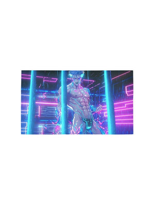 Cyber Sexy Anime Bara Art Bath Rug 16''x 28''