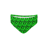 Trippy Smiley Pattern Men's Swimming Briefs