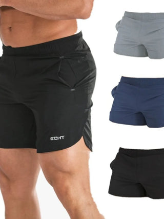 Men's Plus Size Quick-Dry Shorts with Pockets
