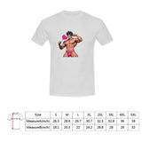 Men's cotton pop art print tops