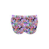 Men's Vaporwave Swimming Briefs – Retro Aesthetic Pool & Beach Wear
