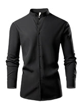 Men's cotton solid tops