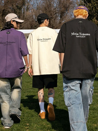 Men's Sultry Letter Back Tee