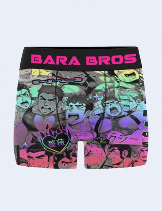 Gay Ahegao Rainbow Pride Party Men's Boxer Briefs