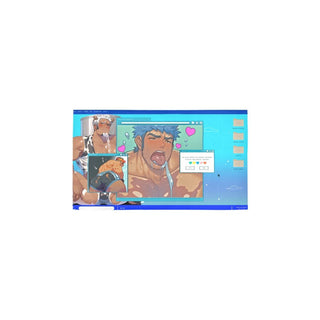 Gay Vaporwave Bath Rug 16''x 28''