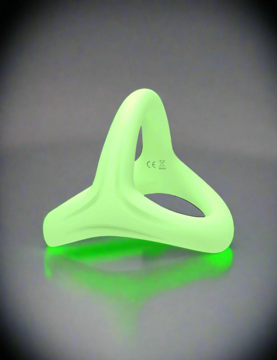 Glow In The Dark Silicone Cock Ring for Men - Bara Bros Main image