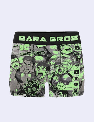 Green Bara Ahegao Men's Boxer Briefs