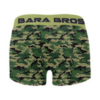 Green Camouflage Sexy Men's Boxer Briefs - Bara Bros