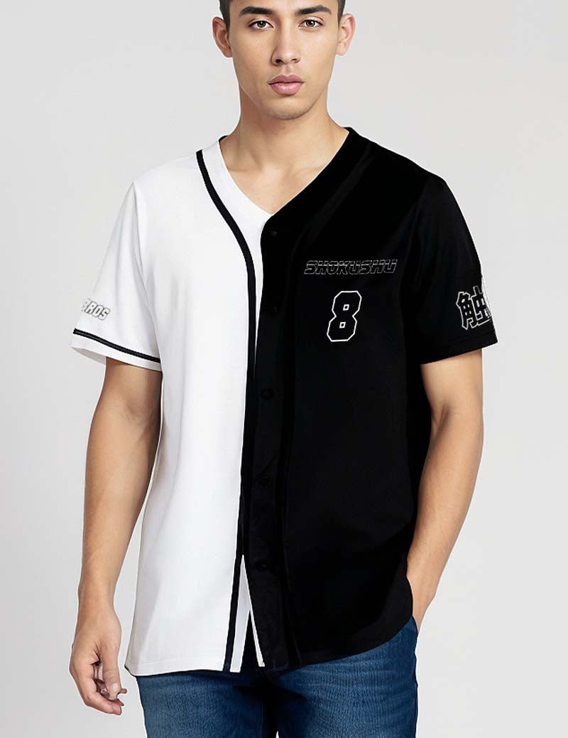 Japanese Tentacle Bara Art Baseball Jersey Secondary image