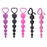 Kawaii Anal Plug Sex Toy - Silicone Anal Beads - Bara Bros