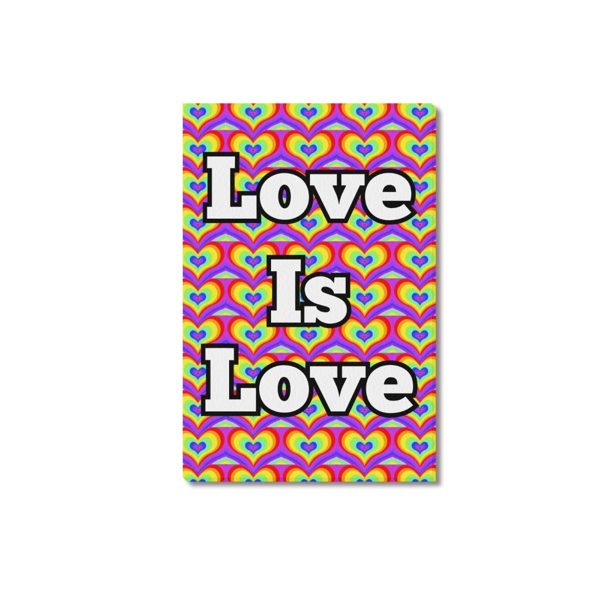 Love Is Love Pride Canvas Print 12"x18" Secondary image