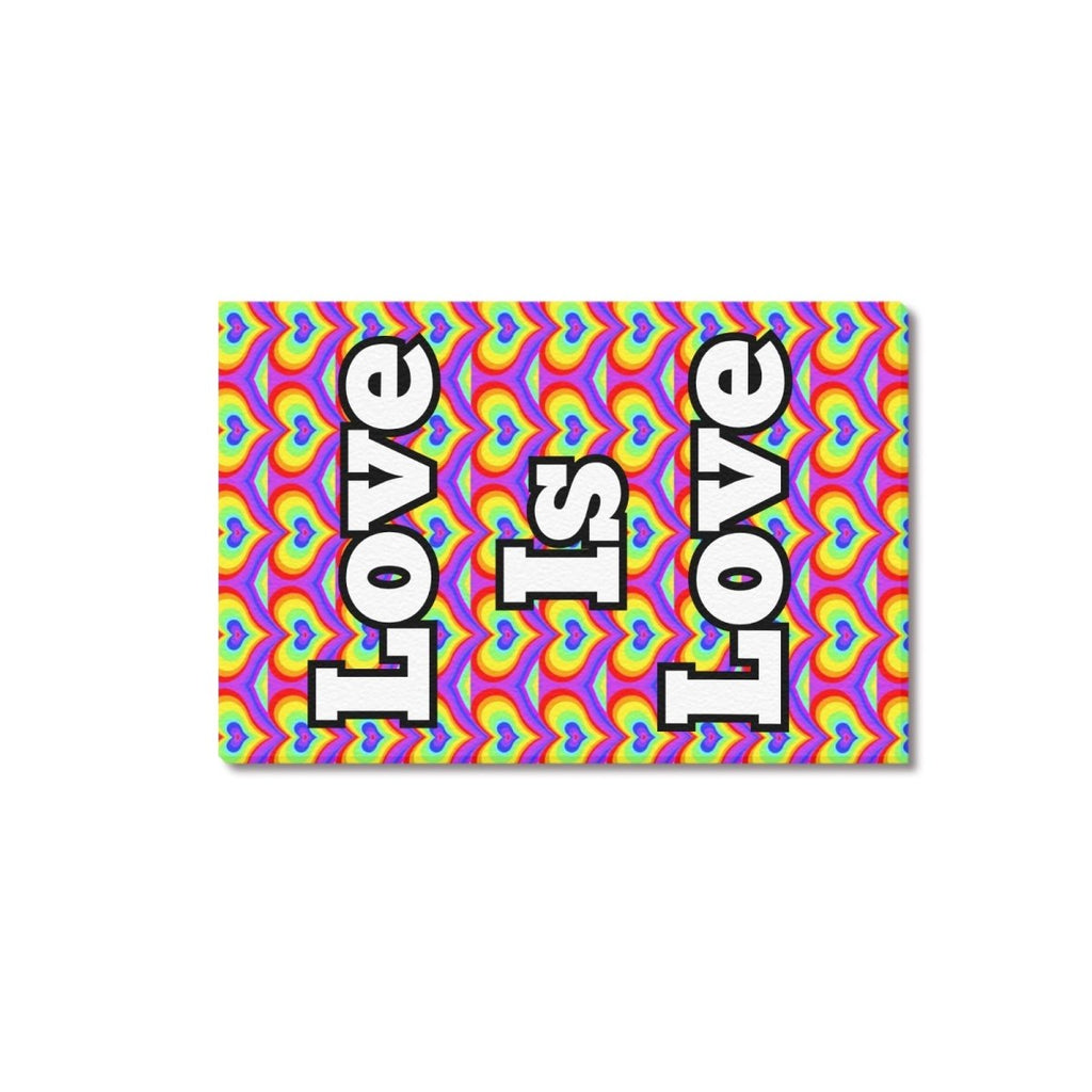 Love Is Love Pride Canvas Print 12"x18" - Bara Bros