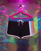 Men's Drawstring Contrast Swim Shorts