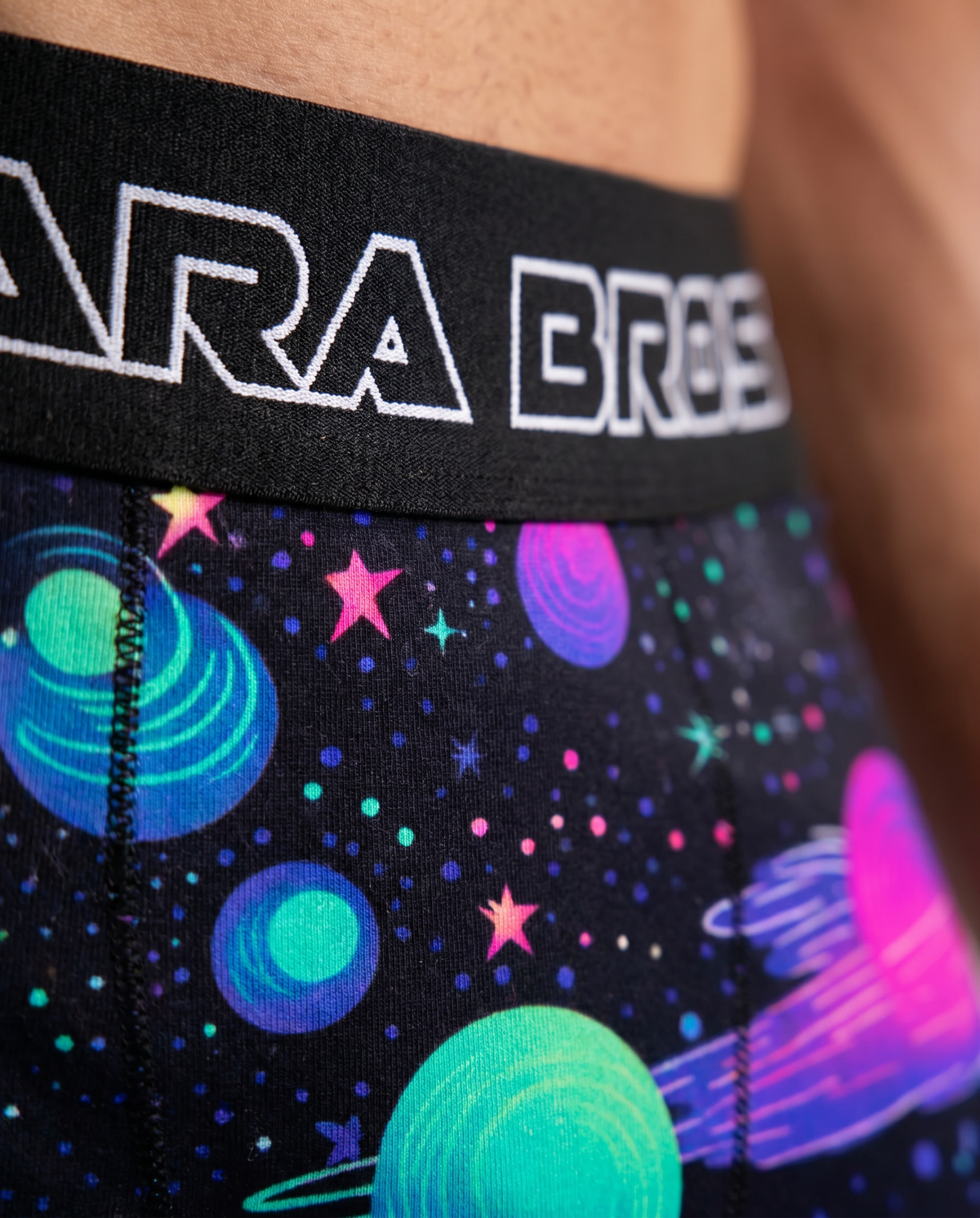 Space Galaxy Men's Boxer Briefs