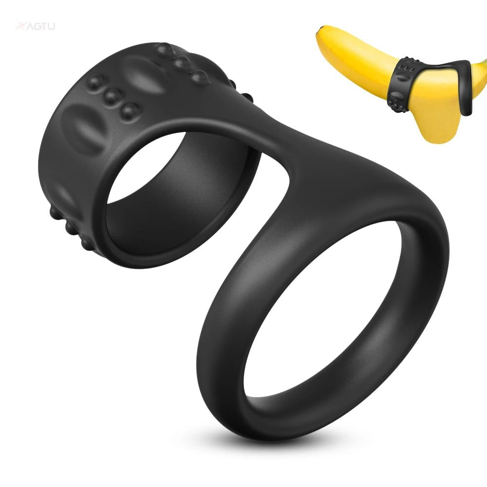 Male Silicone Penis Ring – Delay Ejaculation and Enhance Performance - Bara Bros Main image