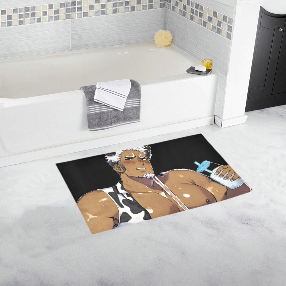 Milk Bara Man Bath Rug 16''x 28'' - Bara Bros Main image
