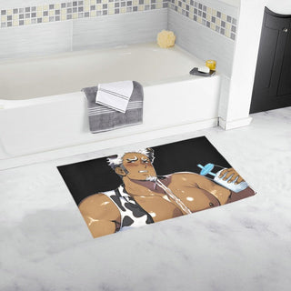 Milk Bara Man Bath Rug 16''x 28''