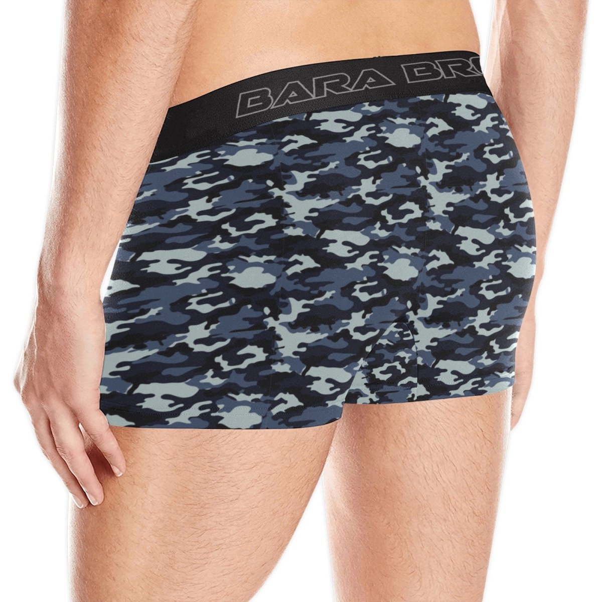 Navy Camouflage Men's Boxer Briefs Secondary image
