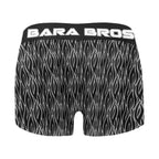 Sexy Grey And Black Contrast Pattern Men's Boxer Briefs - Bara Bros