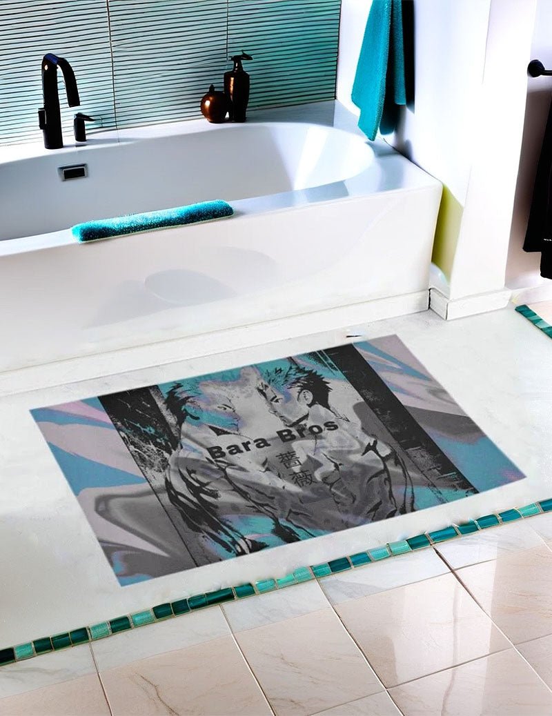 Trippy Color Bara Art Bath Rug 16''x 28'' - Bara Bros Main image