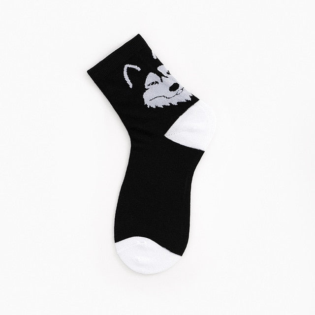 Graphic Print Animal Socks Secondary image