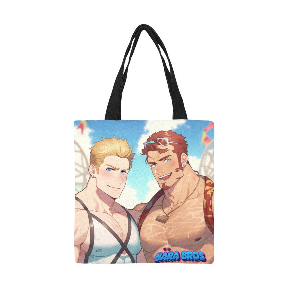 Anime Bara Art Waterpark Fun Canvas Tote Bag Secondary image