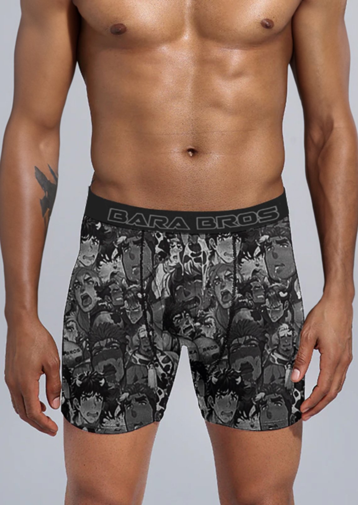 Bara Ahegao Men's Boxer Briefs - Bara Bros Main image