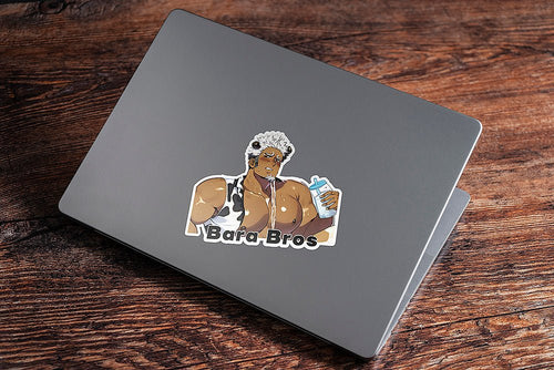 Bara Bros Stickers - Bara Art Laptop & Car Decals