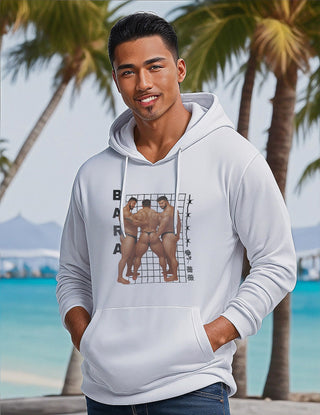 Bara Art Group Grid Japanese Graphic Men's Classic Hoodie