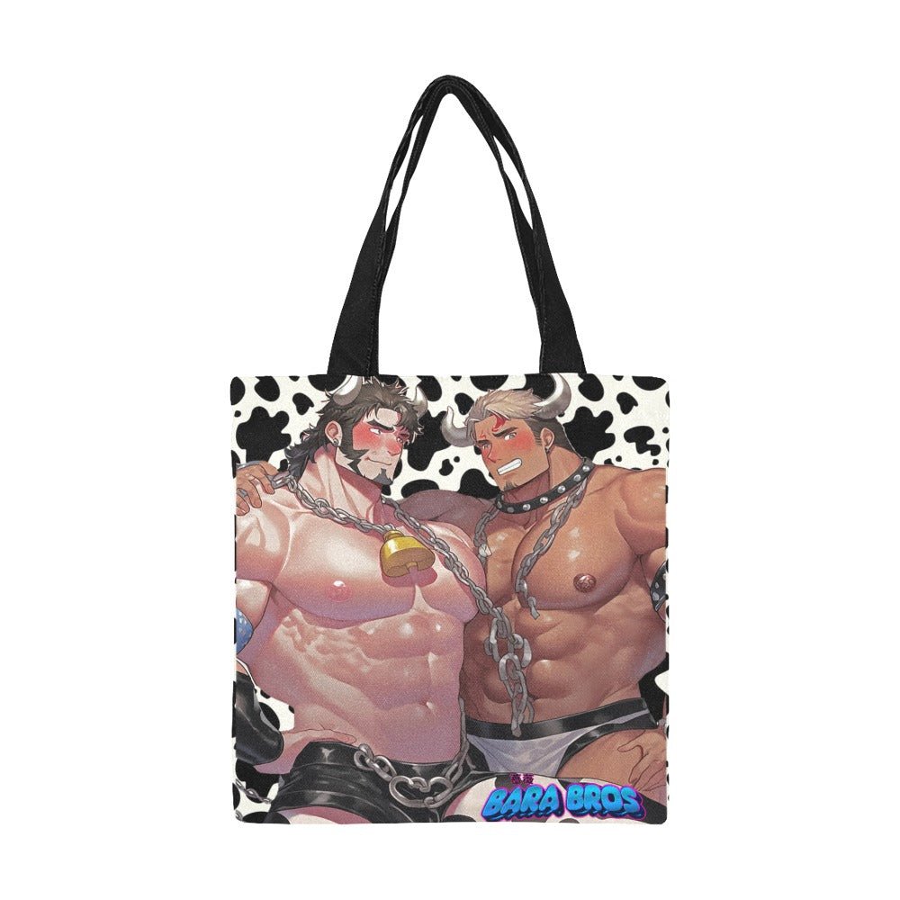 Cow Bros Beefy Bara Canvas Tote Bag - Barabros Main image