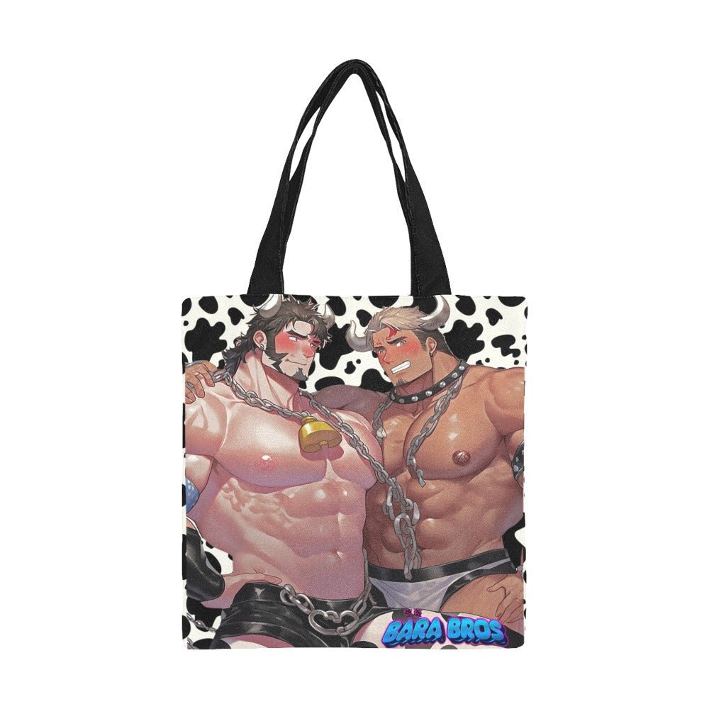 Cow Bros Beefy Bara Art Canvas Tote Bag Secondary image