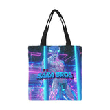 Cyberpunk Go-go Dancer Canvas Tote Bag - Barabros