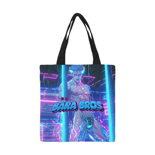 Cyberpunk Bara Art Go-go Dancer Canvas Tote Bag