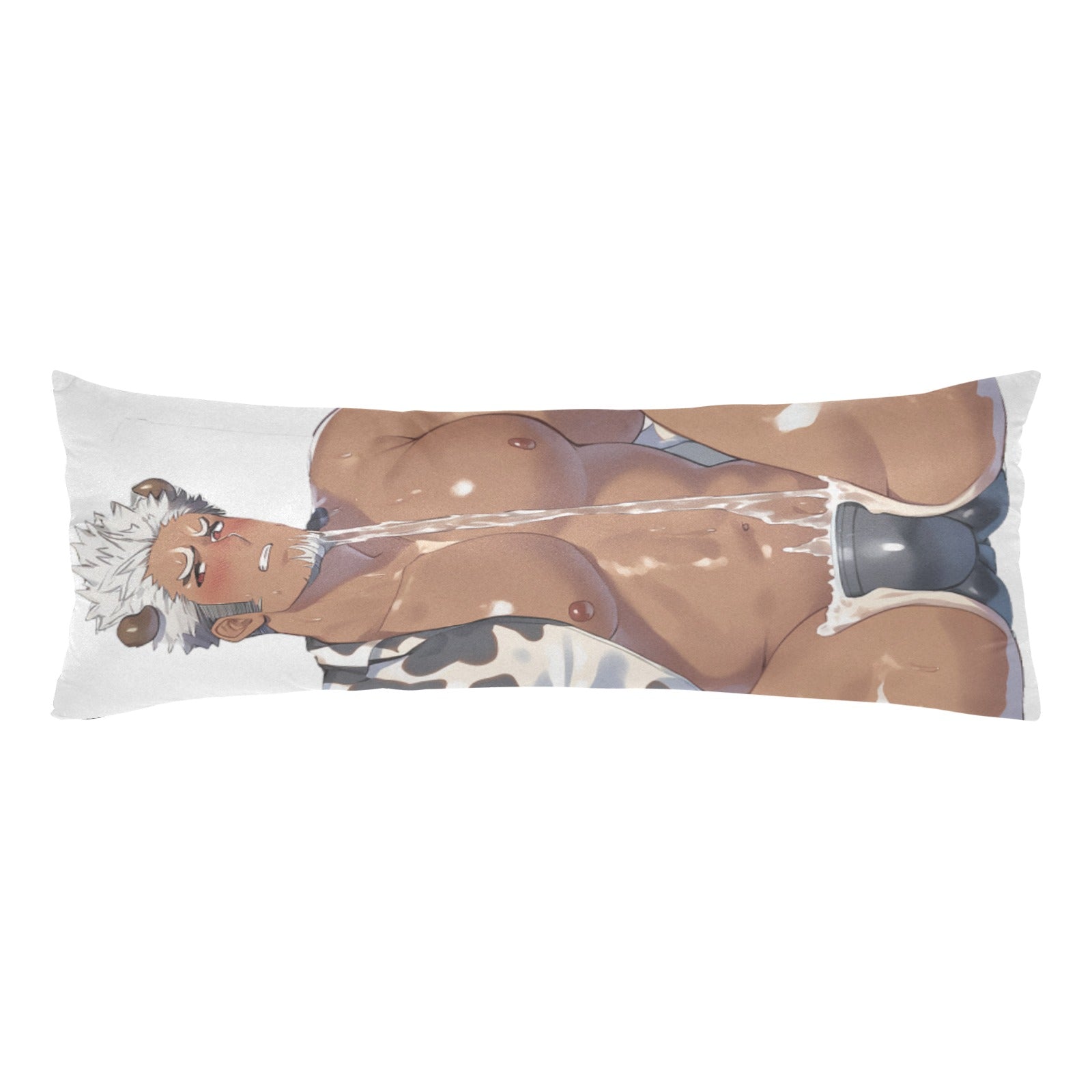 Dakimakura Anime Bara Cow Bro Body Pillow Case 20" x 54" (Two Sides) - Barabros Main image