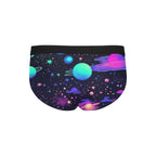 Galaxy Print Men's Mid Rise Briefs - Bara Bros
