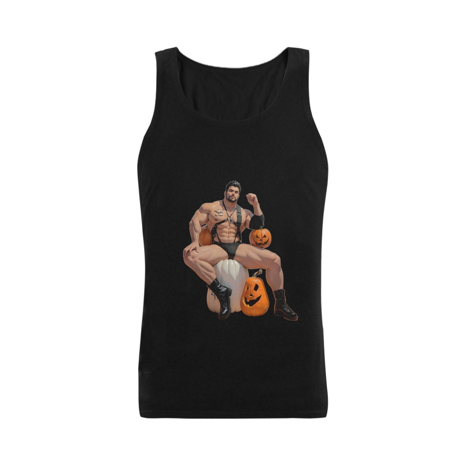 Gay Halloween Bara Art Men's Tank Top Secondary image