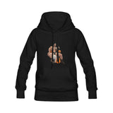Halloween Bara Art Leather Daddy Men's Hoodie - Bara Bros